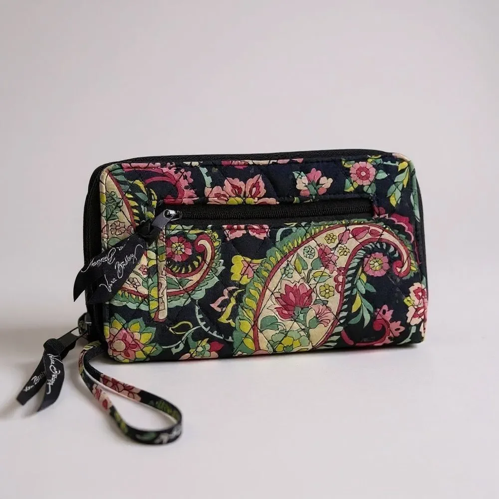 Vera Bradley Petal Paisley Floral Wallet/Wristlet